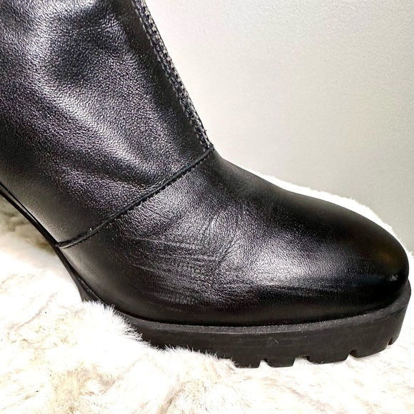 Zara Trafaluc lug sole leather boots - Picture 7 of 7